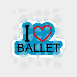 I HEART BALLET Sticker